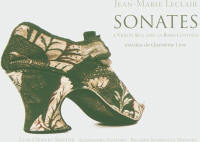 Luis Otavio Santos, Alessandro Santoro, Ricardo Rodriguez Miranda - Sonates À Violon Seul Avec la Basse Continue: Extraites Du Quatrième Livre (CD)