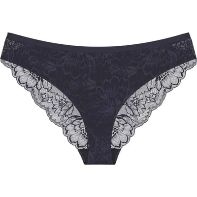 Triumph Amourette Charm T Brazilian01 Dames Onderbroek -GRIJS BLAUW