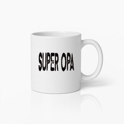 Super Opa Mok – Perfect Cadeau Voor Je Geweldige Opa
