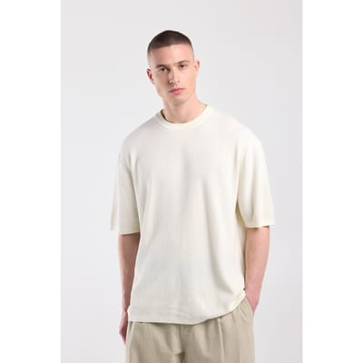 America Today Edison Ecru Maat: XXL | Basic T-Shirts Outlet | Heren | Ecru