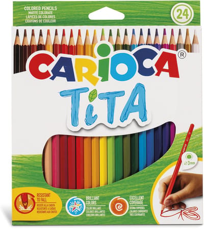 Carioca Tita Multi 24stuk(s) kleurpotlood