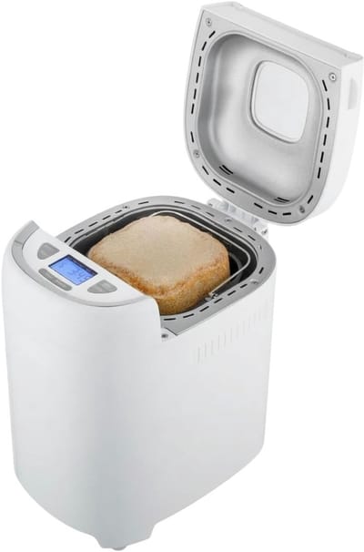DnA® Broodbakmachine - Broodbakmachines - Broodsnijmachine - Wit - 30cm x 24cm x 30cm