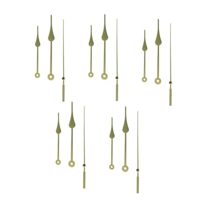 Dailygoods - 5 Sets Aluminium Horlogebandjes voor Doe-Het-Zelf Reparatie