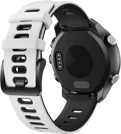 Horlogeband Vervanging - Universele Band - Dagelijks Gebruik - Eenvoudige Verstelling - 20 mm - Zwart