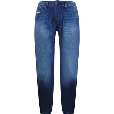 Diesel Larkee-x Donkerblauwe Denim Broek