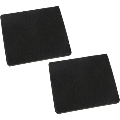 2 STUKS Luchtreinigerfilter Hoogrendement Fijnstoflucht Sterk Absorptiefilter Vervanging voor black