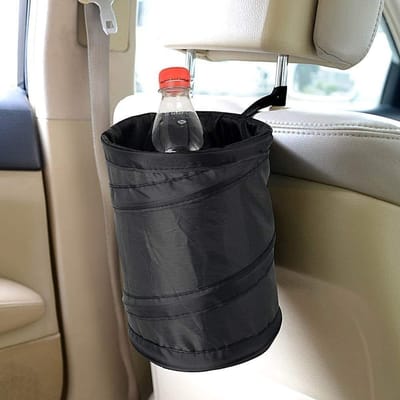 2 PCS Draagbare Ploeibare Autoprullenbak Universele Ploeibare Autoprullenbak Papierkorb Ophangende reiszak opslagdoos