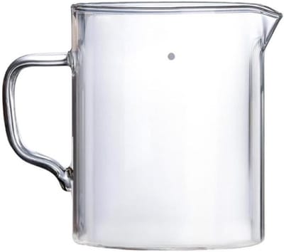 Koffiezetapparaat Glas - Pour Over - Koffie Zetten - V-vormige Mondstuk - 10 Liter - Transparant