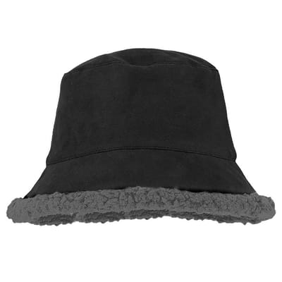 Morethansocks - Bucket hat dames - Suède - One size - Bucket hat dames - Buckethat
