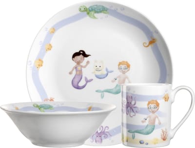 Leonardo AVVENTURA Set Kinderservies Zee - 3delig
