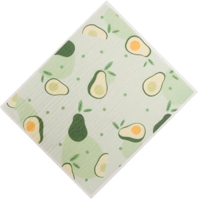 Keukendoeken - Absorberende doeken - Huishoudelijk werk - Sneldrogend materiaal - 18 cm - Advocaat