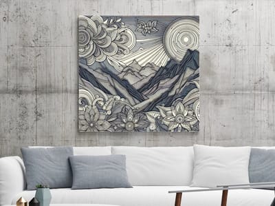 Kunstprint | Wanddecoratie | Canvas | 20 × 20 cm