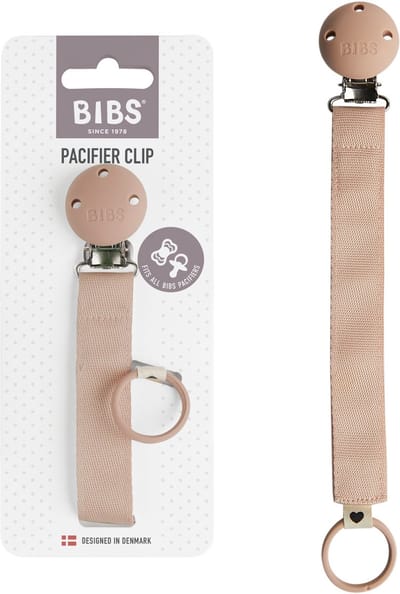 BIBS Fopspeenkoord Ribbon - Past op alle BIBS-fopspenen - Blush