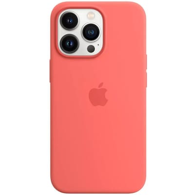 Silicone Backcover MagSafe voor de Apple iPhone 13 Pro - Pink Pomelo