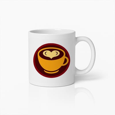 Nevolis® | Koffiemok 330ml met Uniek Design | Ontwerp Jouw Eigen Mok | Handgemaakt Cadeau voor Koffieliefhebbers | Gepersonaliseerd op Aanvraag | Enkel of Grote Bestelling