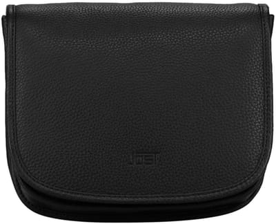 JOST Leren schoudertas Vika Shoulder Bag Black zwart