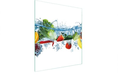TMK ArtDeko - Snijplank van glas - 45x52 cm - Vruchten - Decoratief