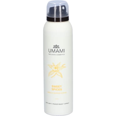Umami Sweet Spices 24h Anti-Perspirant Spray Vanille & Safraan 150