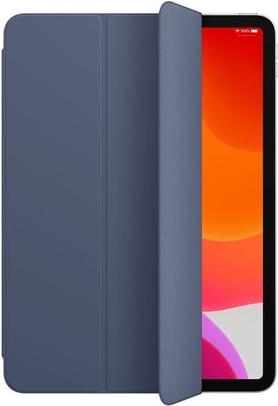 Apple - Smart Folio Bookcase iPad Pro 11 (2018) tablethoes - Alaskan Blue