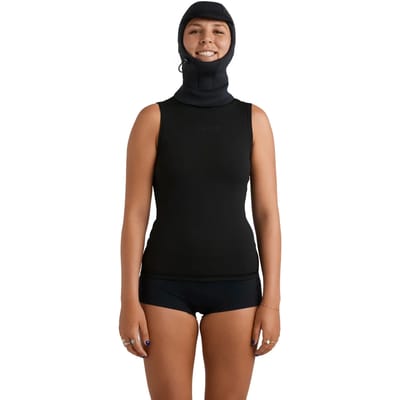 Dames surf hoodie Roxy 2 mm Swell Natural Back-Zip