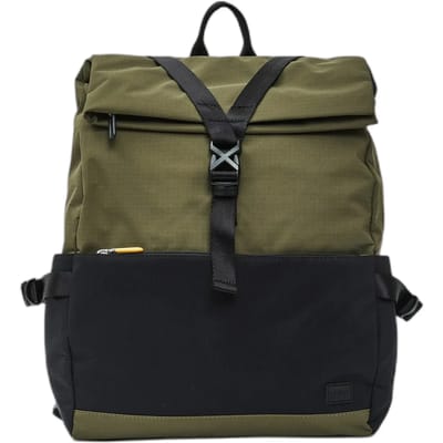 MANDARINA DUCK laptop rugzak rugzak met laptopvak Y-LITE Backpack Soldier olijfgroen