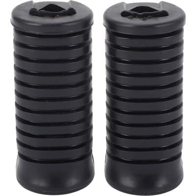 Paar Motor Rubberen Voetsteunen Verbeterde Grip Verminderen Trillingen voor CL70 S90 CT70 CT90 S65 black