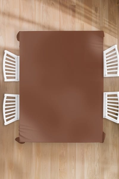 Tafelkleed - Tafellaken - 180x240 cm - Bruin - Donker - Kleuren - Binnen en Buiten