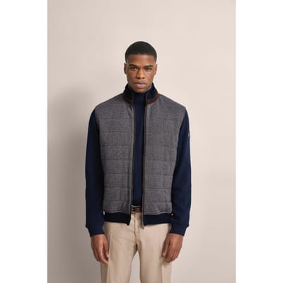 Bugatti Herren Sweatjack van 100% katoen