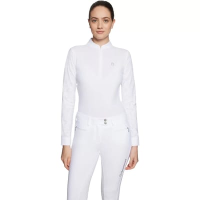Dames wedstrijdpolo met lange mouwen Samshield Louison Air