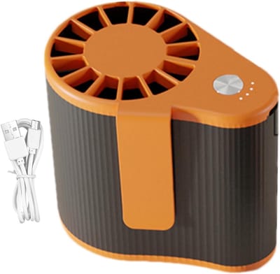 Ventilateur portable portable rechargeable avec 3 vitesses - Charge USB - Ventilateur personnel puissant pour l'extérieur et les voyages