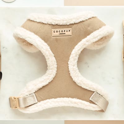 Cocopup Nude Aviator - verstelbaar hondentuig - maat XS - wandeltuig