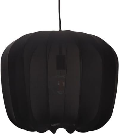 Olucia - DEBORAH - Hanglamp - Zwart - Vorm: Ovaal