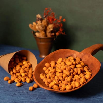 Mais Met BBQ Saus Geroosterde Gezouten 400g - BBQ Soslu Kavrulmus Tuzlu Misir - Corn With BBQ Sauce Roasted Salted 400 g