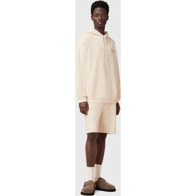 AllSaints Underground Oth Hood Sandy White Taglia: S | Felpe con cappuccio Outlet | Uomo | Bianco