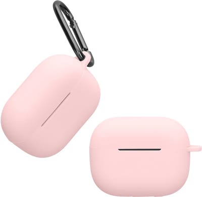 kwmobile Hoes geschikt voor Huawei Freebuds SE 4 ANC - Siliconen cover voor oordopjes in oudroze