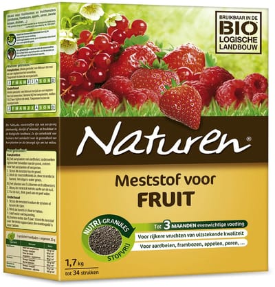 Biologische meststof voor fruit - 1,7 kg