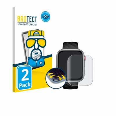 BROTECT - Screenprotector voor Taopon Smartwatch 1.97" - Folie Beschermfolie matte volledig dekking 2 Stuks