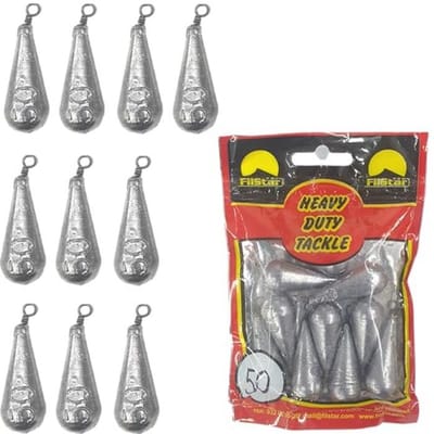 Vissen Drop Shot Lood Set - 10 Stuks - Vissen Drankeler - Outdoor Vissen Visuitrusting