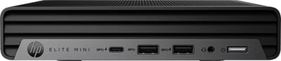 HP Elite Mini 800 G9 Intel® Core™ i5 i5-14500 16 GB DDR5-SDRAM 256 GB SSD Windows 11 Pro Mini PC Zwart