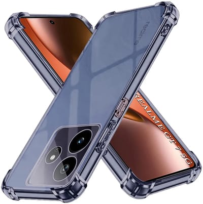 Hoesje geschikt voor Realme GT 7 - Techsuit Shockproof Silicone Back Cover - Zwart