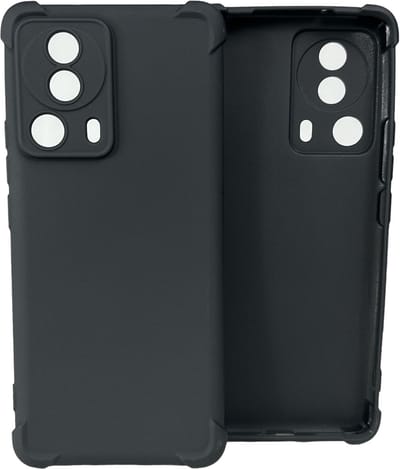 Shockproof Soft TPU hoesje Silicone Case Geschikt voor: Xiaomi 13 Lite - Zwart