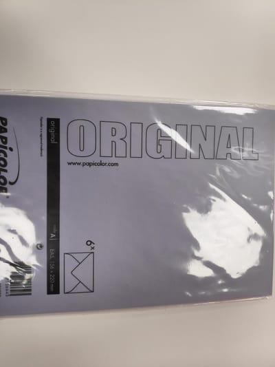 Papicolor Envelop Formaat 156 X 220 Mm Kleur Violet
