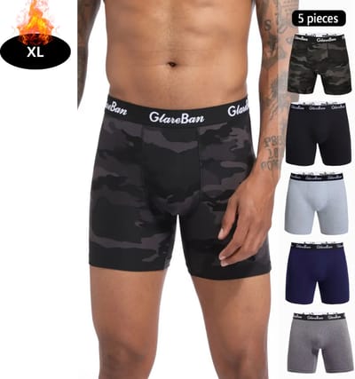 Nivard Onderbroeken Heren - Boxershort - Ondergoed - Boxer - Underwear - Mannen - 5 Pack - Gemengd - XL