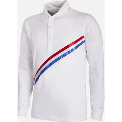 COPA Football - Holland 1905 - Retro Voetbalshirt - Heren - Lange mouw - S - Wit