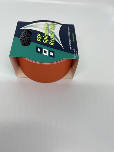 PSP oranje Spinnaker Repair Tape 50mm x 4,5m