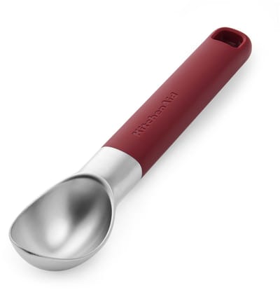 Ijsschep, 21 cm, Kunststof/RVS, Rood - KitchenAid