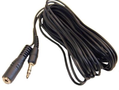 Infrarood Repeater Kabel - IR Verlengsnoer - Signaal Versterken - 6 Meter Lengte - 6 m - Zwart