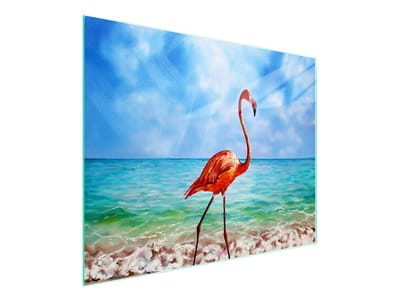 TMK ArtDeko - Snijplank - Glas - 52x30 cm - Flaming