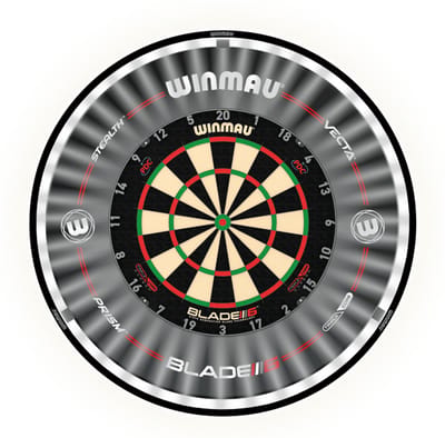 Winmau Blade 6 Triple Core + Winmau Plasma - Dartset