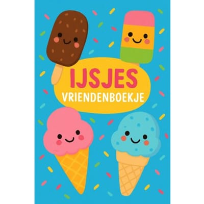 Ijsjes Vriendenboekje - Andries B.V.